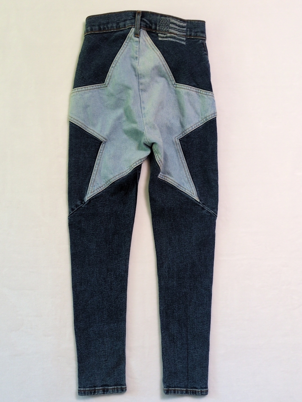 Revice Denim Women's Size 24 High-Rise Star Back Skinny Jeans
